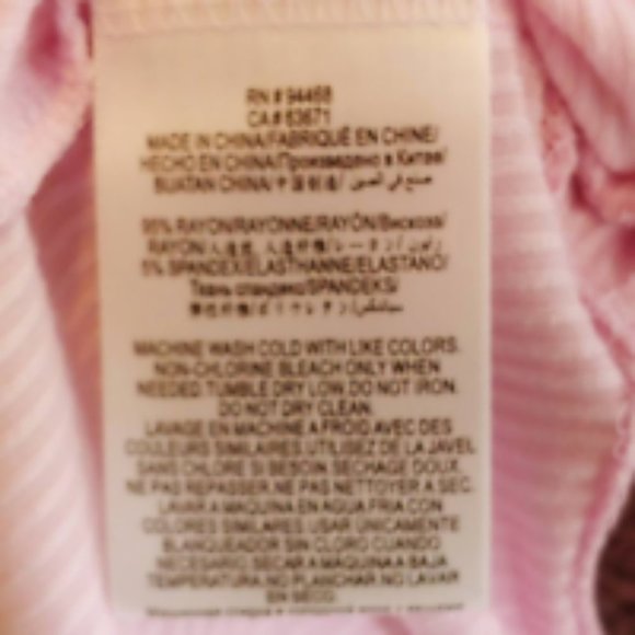 BCBGeneration Womens Bodysuit Pink Sleeveless V Neck Stretch Keyhole Tie XS New - Picture 9 of 9